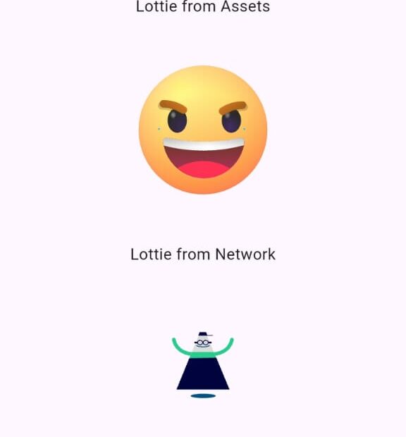 how to play lottie file in flutter